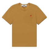 Comme des Garçons Play T-Shirts SMALL RED HEART T-SHIRT