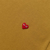 Comme des Garçons Play T-Shirts SMALL RED HEART T-SHIRT