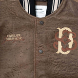 DECREE LEATHER STADIUM JACKET