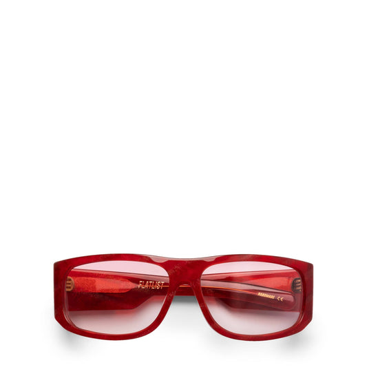 FLATLIST Eyewear SHIMMERY RED HORN/PINK GRADIENT / O/S APRIL