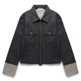 Helmut Lang Outerwear CUFFED DENIM TRUCKER JACKET