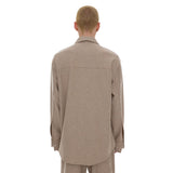 Helmut Lang Shirts WOOL-BLEND SHIRT