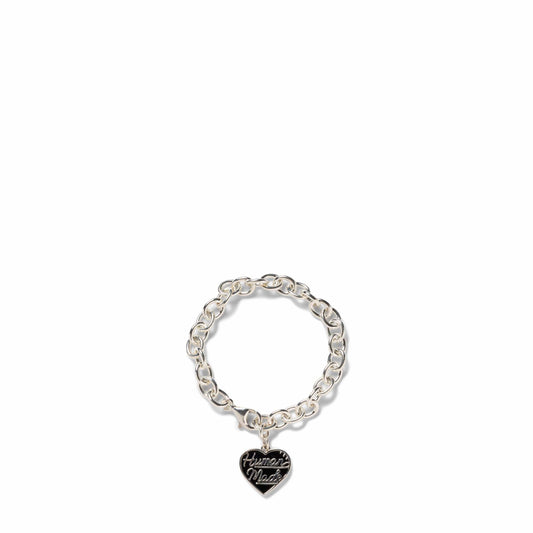Human Made Jewelry BLACK / O/S HEART SILVER BRACELET