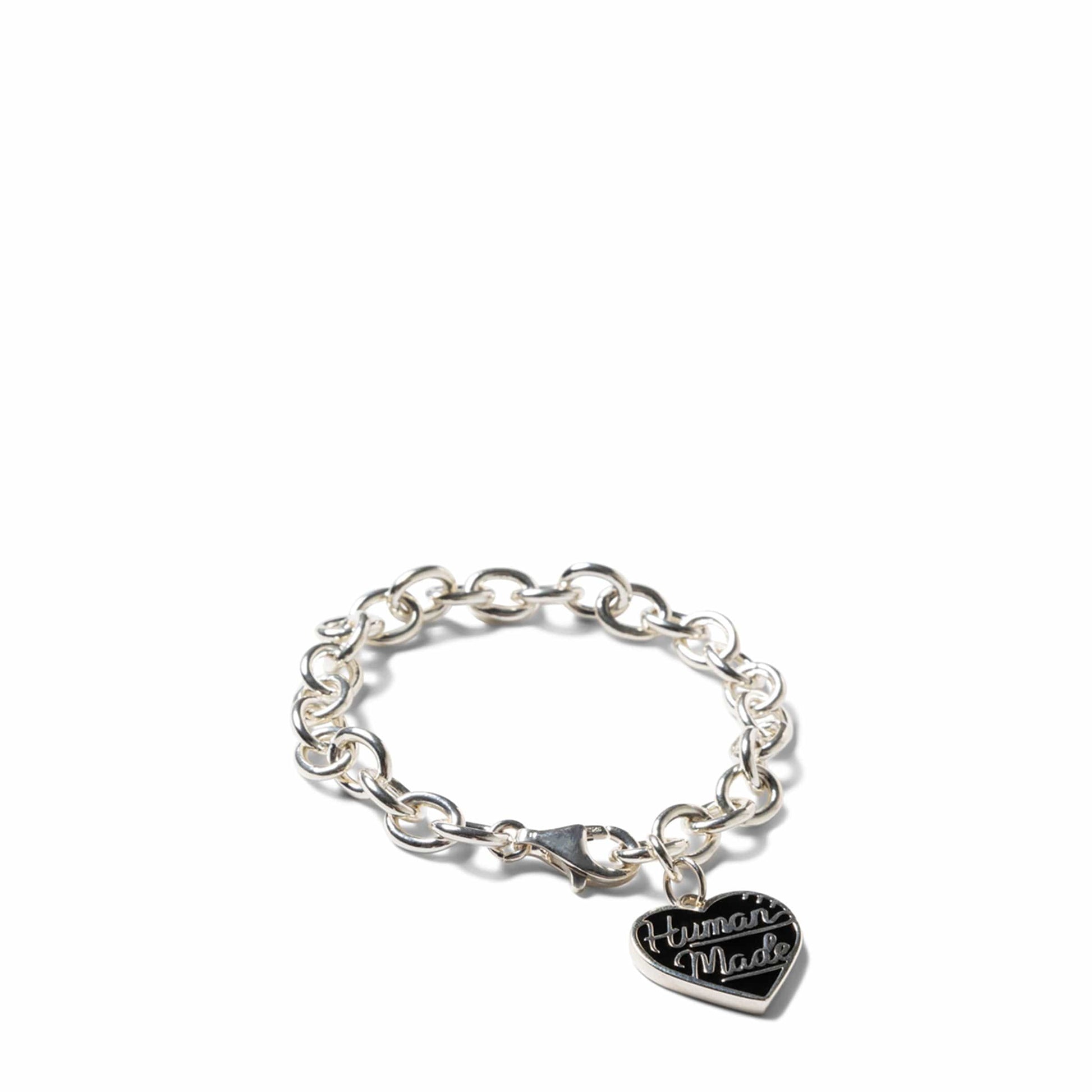 Human Made Jewelry BLACK / O/S HEART SILVER BRACELET