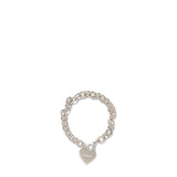 Human Made Jewelry RED / O/S HEART SILVER BRACELET