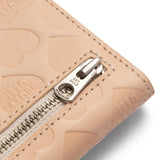 Human Made Wallets & Cases BEIGE / O/S LEATHER COMPACT WALLET
