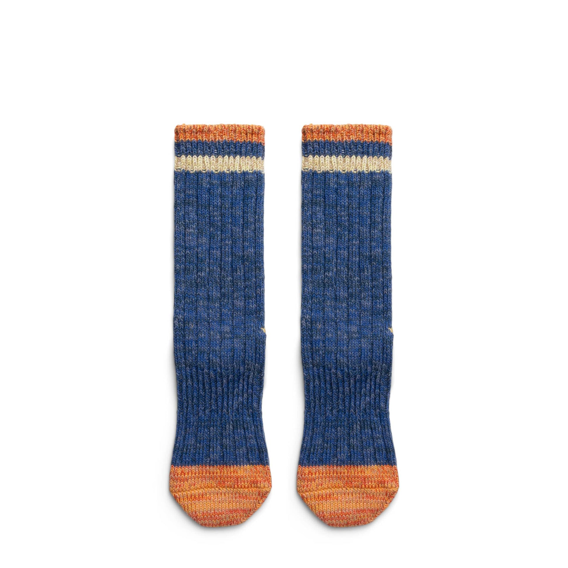 Kapital Socks BLUE / O/S 60 YARNS IVY RAINBOWY HAPPY HEEL HOLD SOCKS