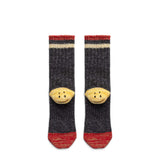 Kapital Socks GRAY / O/S 60 YARNS IVY RAINBOWY HAPPY HEEL HOLD SOCKS