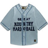 Kapital T-Shirts 8OZ DENIM GREAT KOUNTRY BASEBALL SHIRT