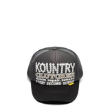 Kapital Headwear GREY/BLACK / O/S KOUNTRY PEARL CLUTCHER TRUCK CAP
