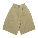 PINTUCK WIDE SHORTS