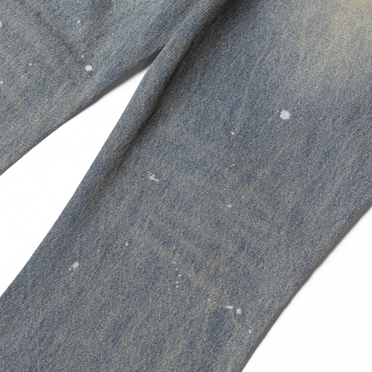 DOUBLE KNEE FLARED DENIM