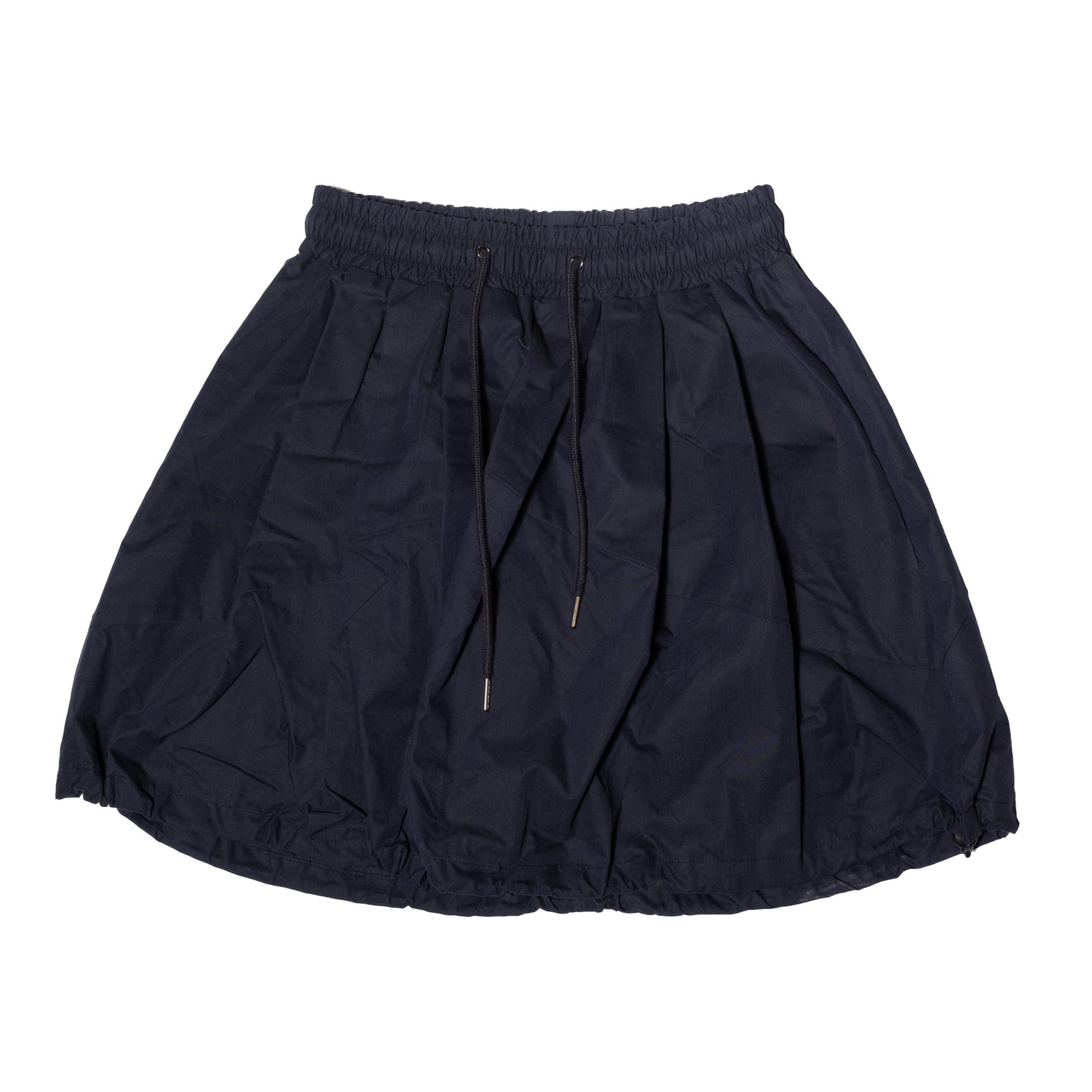 PINTUCK BALLOON SHORT SKIRT