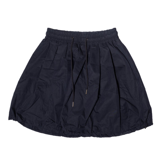 PINTUCK BALLOON SHORT SKIRT