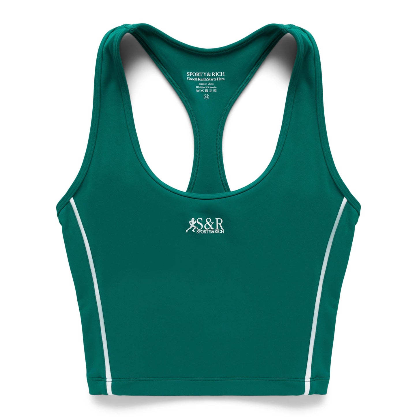 Sporty & Rich T-Shirts WOMEN'S SR RUNNER SPORTS TANK