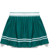 Sporty & Rich Skirts WOMEN'S VENDOME SCRIPT PLEATED SKIRT