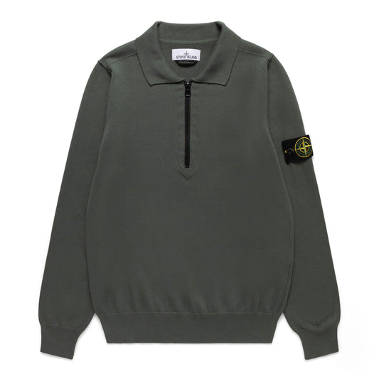 Stone Island Knitwear HALF-ZIP KNIT POLO 8015543B2
