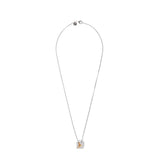 Tom Wood Jewelry 925 STERLING SILVER/14K GOLD / 20.5 IN. MINED PENDANT BLACK DIAMOND