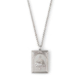 Tom Wood Jewelry 925 STERLING SILVER / O/S TAROT STRENGTH PENDANT NECKLACE