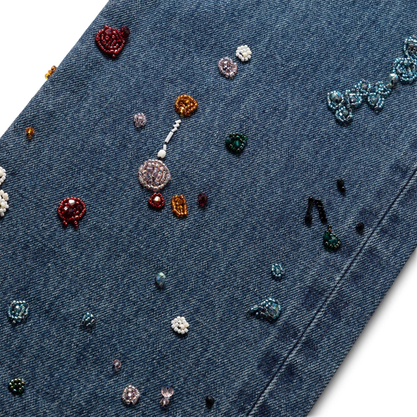 Undercover Pants UC2C4509-1 SPLATTER JEANS