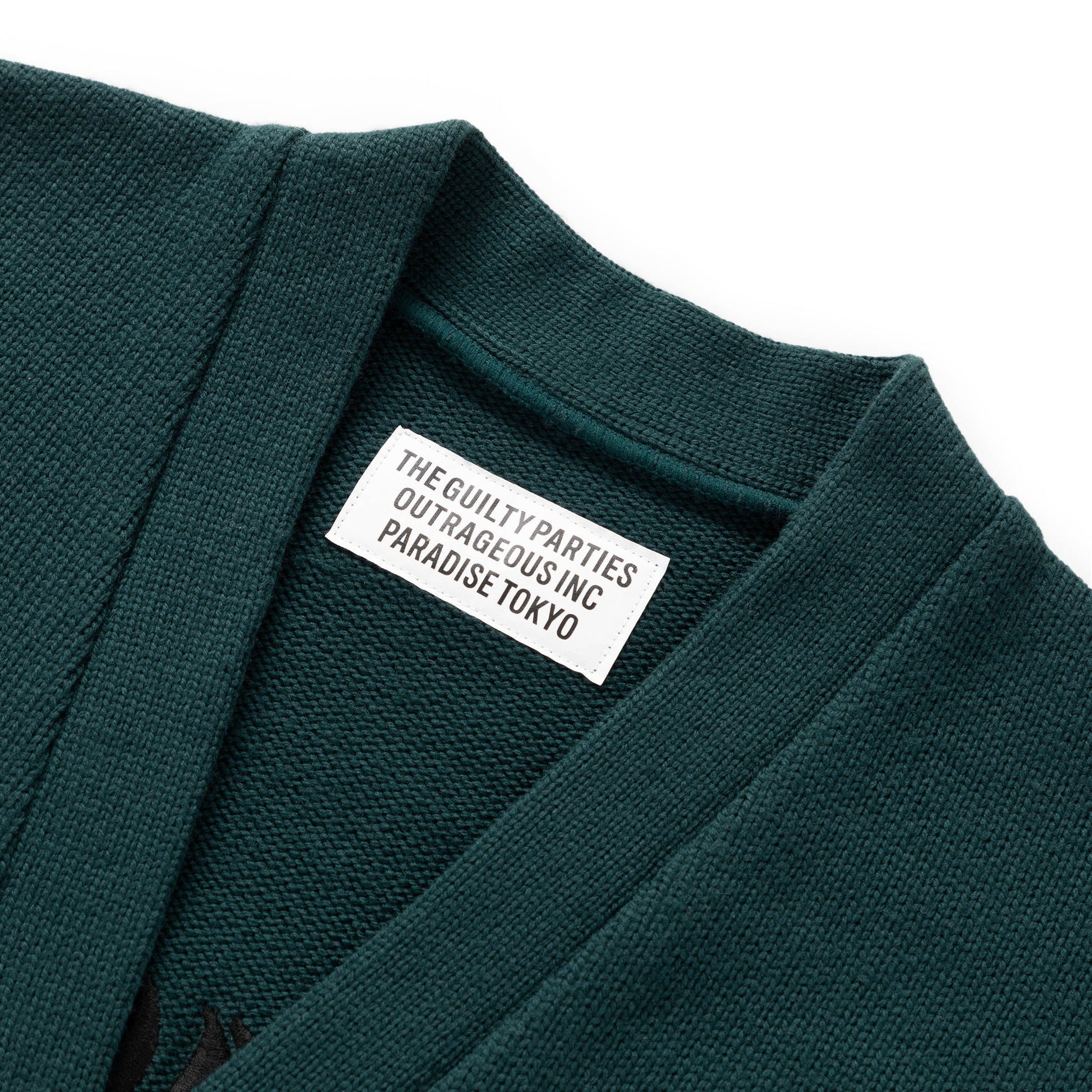 Wacko Maria Knitwear LETTERED CARDIGAN (TYPE-2)