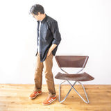 WALSH CONE MILLS WHITE OAK BLACK DENIM SHIRT
