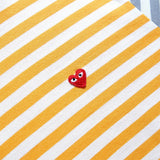 Comme des Garçons Play T-Shirts BI-COLOUR STRIPED MEN'S T-SHIRT