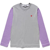 Comme des Garçons Play T-Shirts BI-COLOUR MENS T-SHIRT