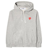 Comme des Garçons Play Hoodies & Sweatshirts PLAY ZIP HOODED SWEATSHIRT