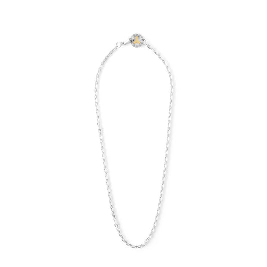 Maple Jewelry SILVER 925/14K GOLD / O/S MARINER CHAIN + WHEEL