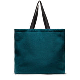 Perks and Mini RECYCLED SHEARLING SPIRAL BAG NORTH SEA GREEN