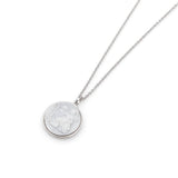 Tom Wood Jewelry 925 STERLING SILVER / 18 IN. CAMEO ATHENA PENDANT