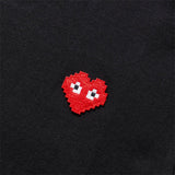 Comme des Garçons Play T-Shirts PLAY INVADER HEART T-SHIRT