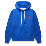 Comme des Garçons Play Hoodies & Sweatshirts PLAY ZIP HOODED SWEATSHIRT
