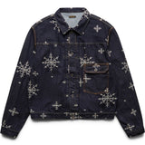 Kapital Outerwear 14OZ DENIM SNOW EMBROIDERY 1ST JKT