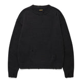 Kapital Knitwear 5G COTTON KNIT RAINBOWY PATCH CREW SWEATER