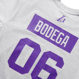 Mitchell & Ness T-Shirts X BODEGA WORLDWIDE RESPECT LAKERS S/S TEE
